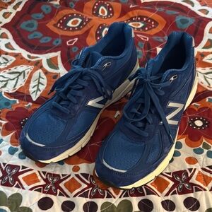 Men’s New Balance 11.5 D 990v4 ALD Aime Leon Dore Made in USA blue